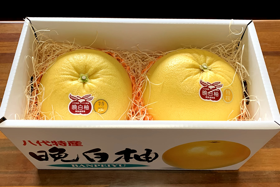 晩白柚2玉入り - 画像 (4)